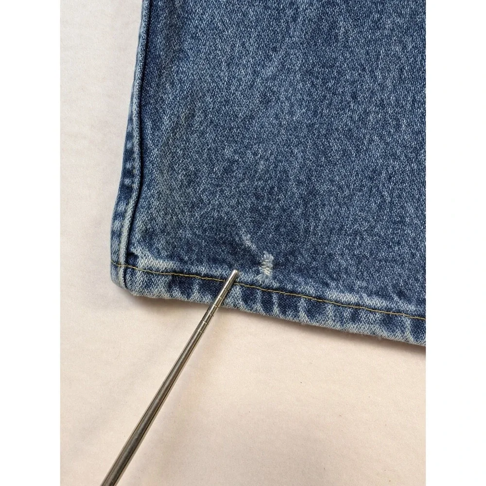 Wrangler George Strait Cowboy Cut Jeans 31 X 32 Blue Denim Straight Leg
